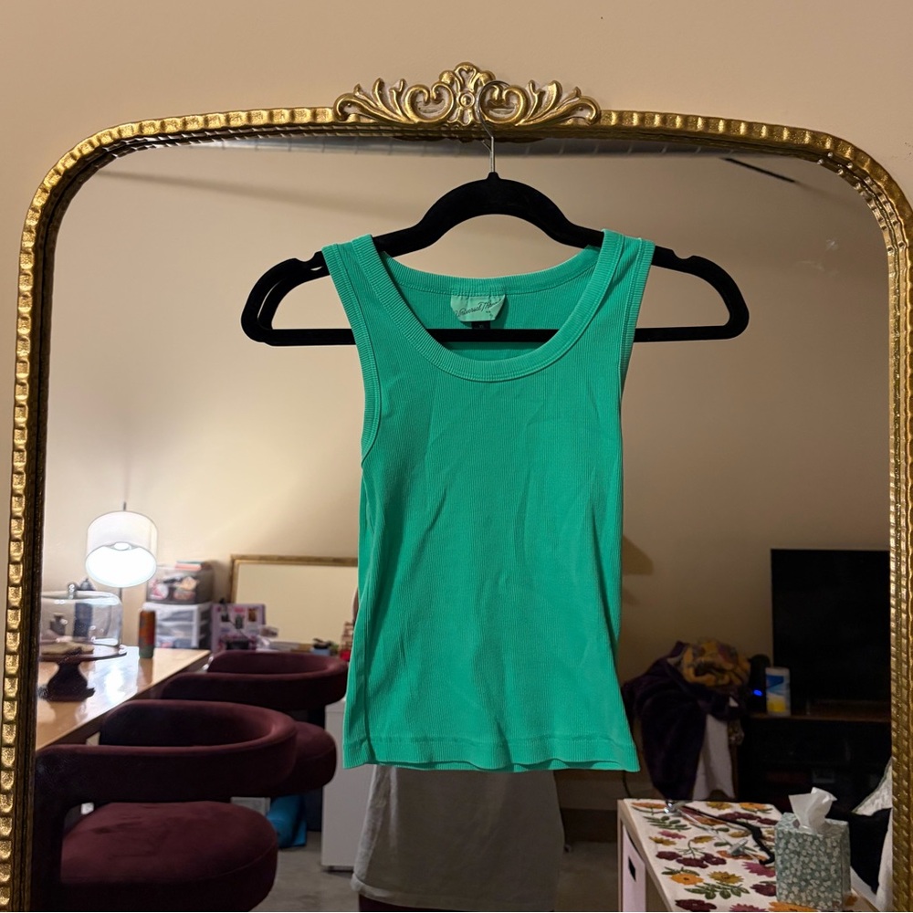 Women's Green Tank Top